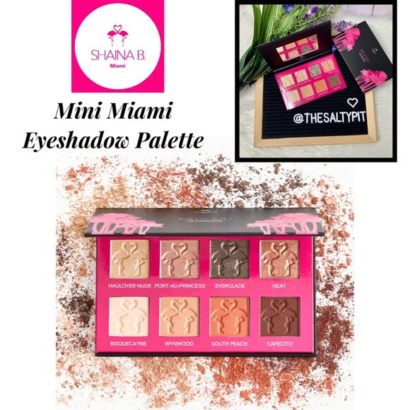NIB Shaina B Mini Miami Eyeshadow Palette - Picture 1 of 9